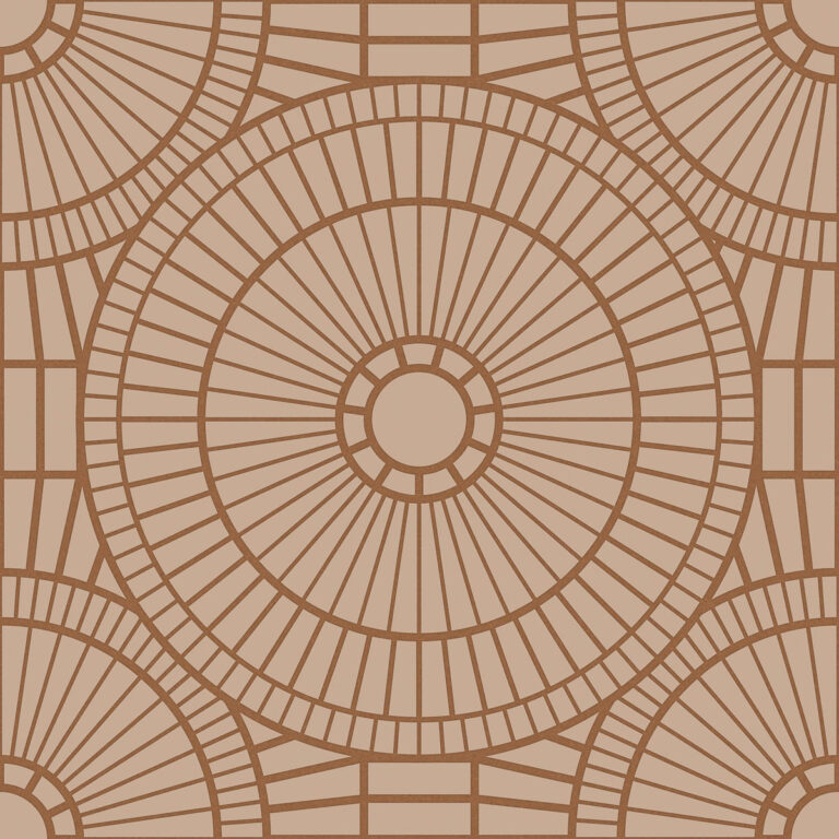Керамогранит MOOOI NESTING ROOM DEC.LIBR.  OWL COPPER  NAT R 60X60 арт. 87569