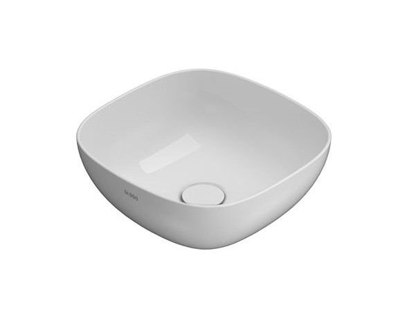 GLOBO T-EDGE Раковина на столешницу 38х38 см, белый арт. 36580