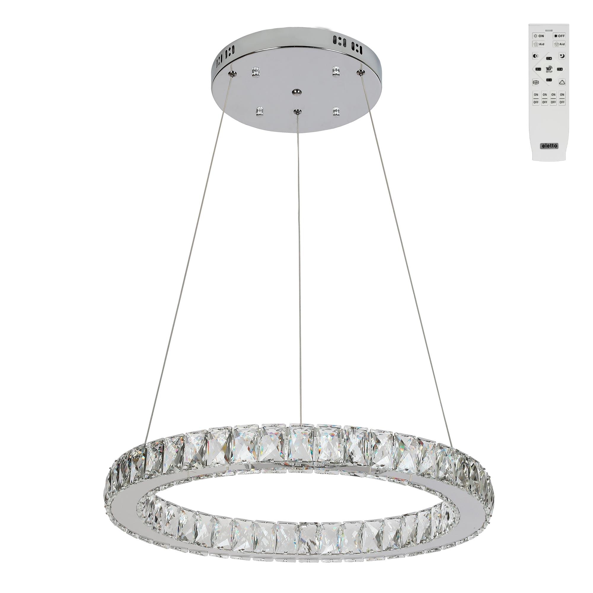Eletto Olimpia EL330P40.1 LED Люстра хрустальная с пультом арт. 88380