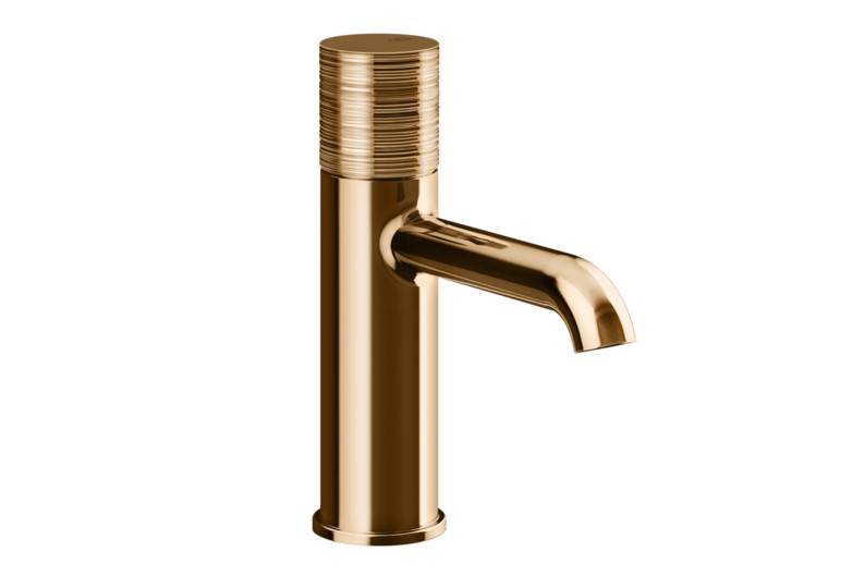 GESSI HABITO TRAME Смеситель для раковины, БЕЗ ДК, Warm Bronze PVD арт. 35378