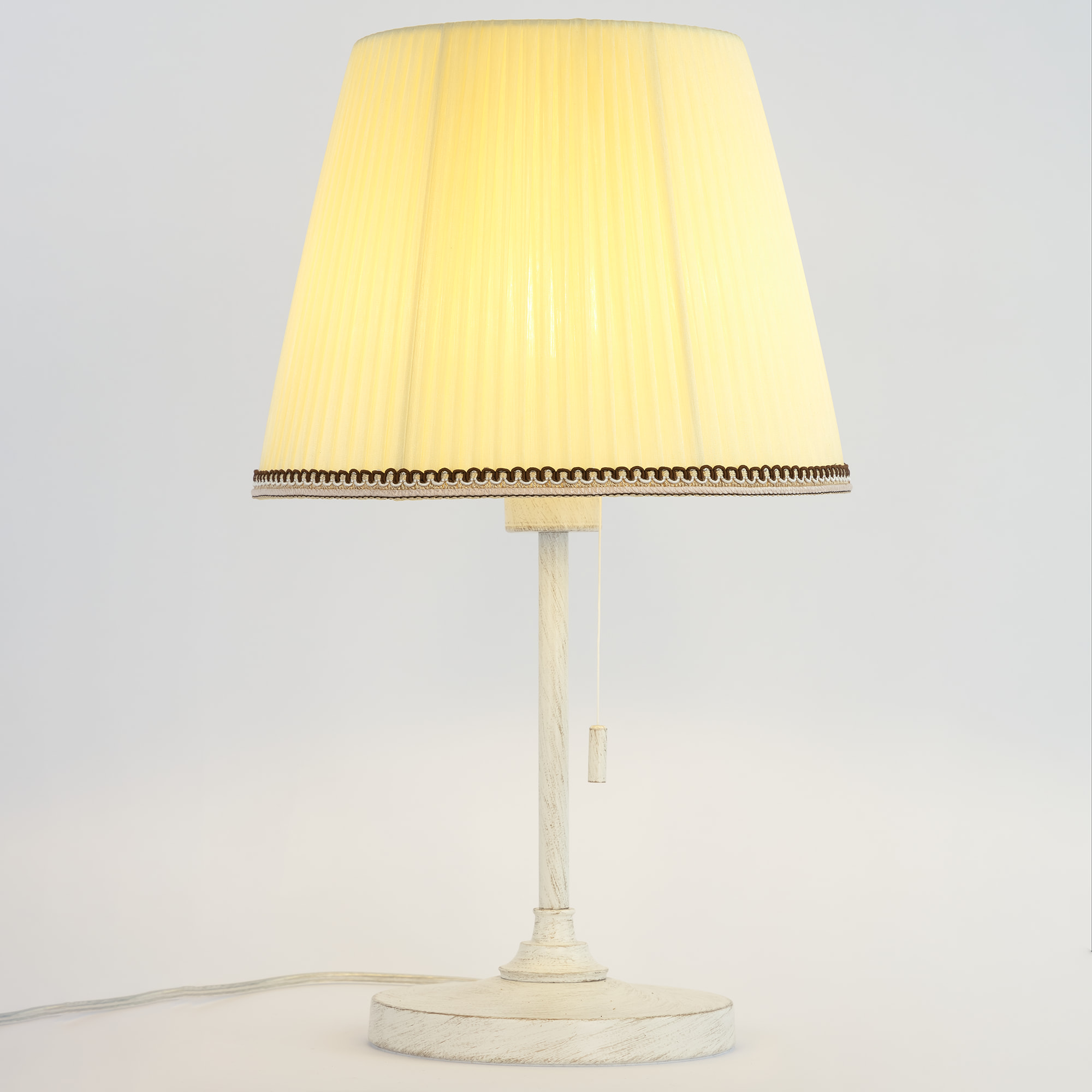 Citilux Линц CL402723 Настольная лампа патина с кремовым абажуром арт. 89005