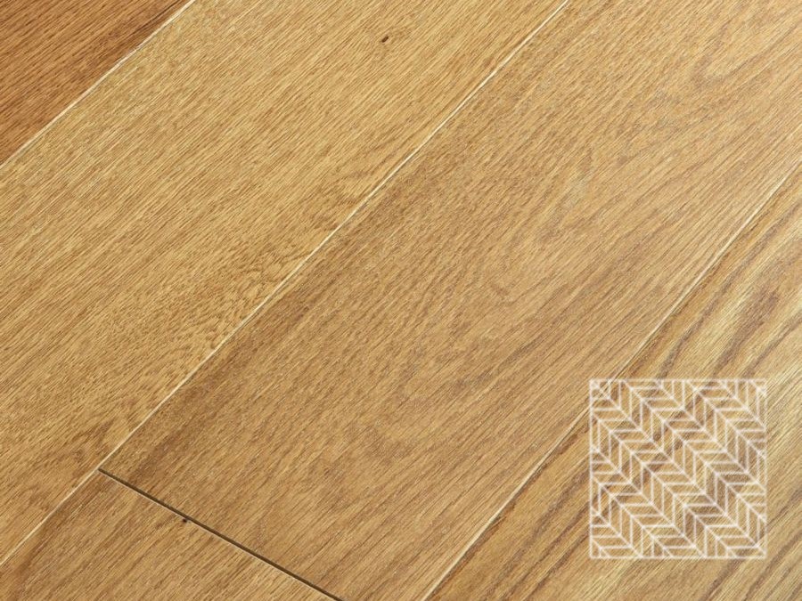 BOMOND WOOD Французская ёлка 15/3х110х587 Дуб (Смоук, сорт Натур) арт. 59200