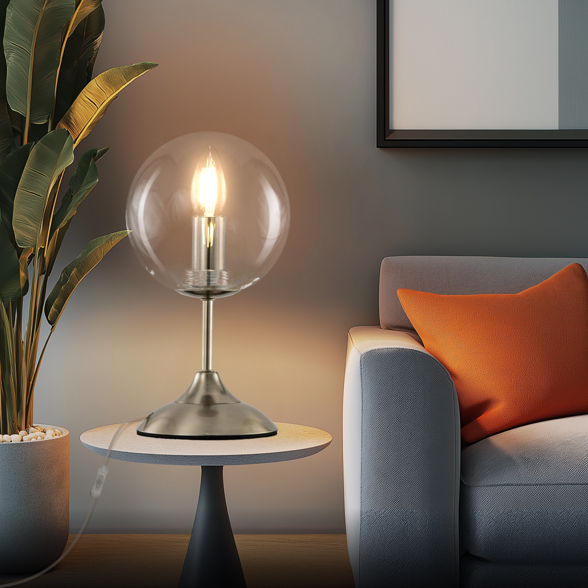 Citilux Томми CL102811 Настольная лампа Матовый Хром арт. 88568