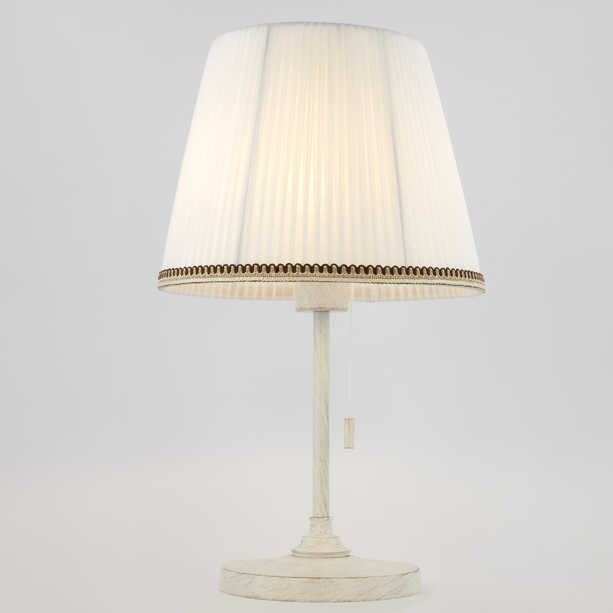 Citilux Линц CL402720 Настольная лампа патина с белым абажуром арт. 89004