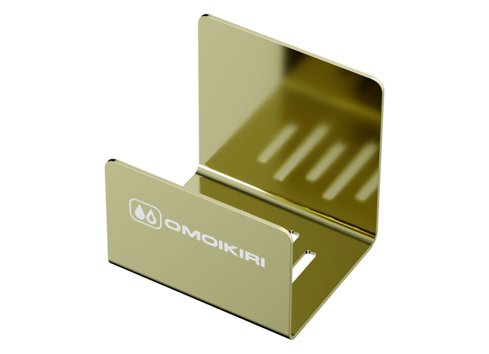 OMOIKIRI SH-01 Держатель для губки магнитный, LG 004.светлое золото арт. 40567
