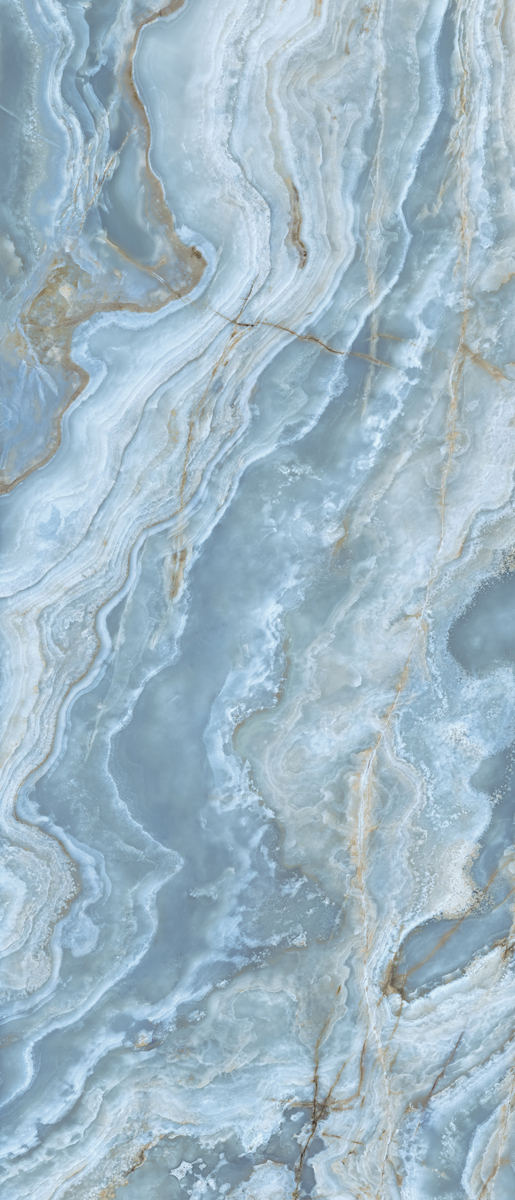 Керамогранит ONICE IRIDE COBALTO LAPP/RETT 120X280 арт. 85320