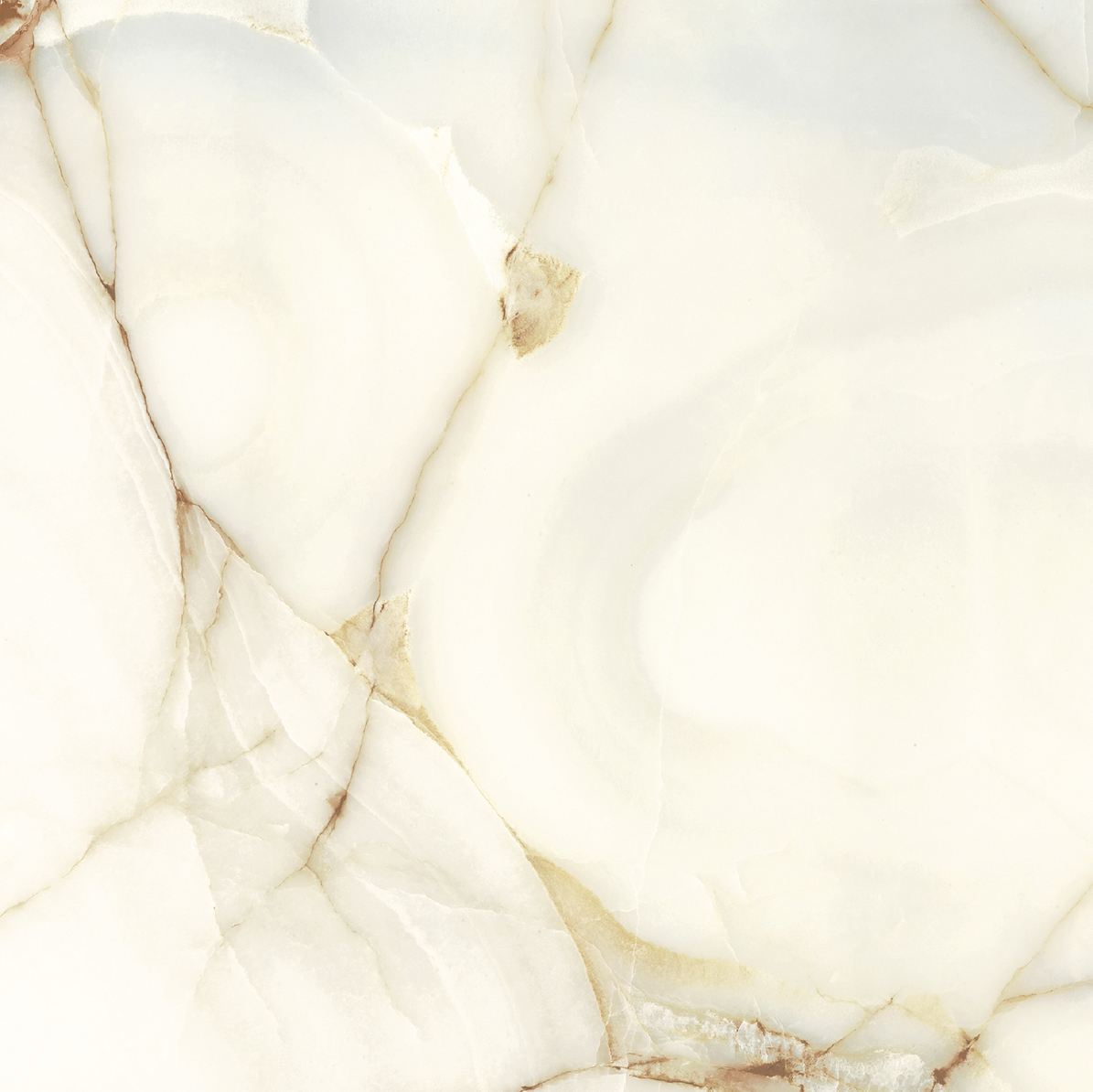 Керамогранит  BIJOUX ONYX BLANCHE GLO 6MM R 160X160 арт. 84694