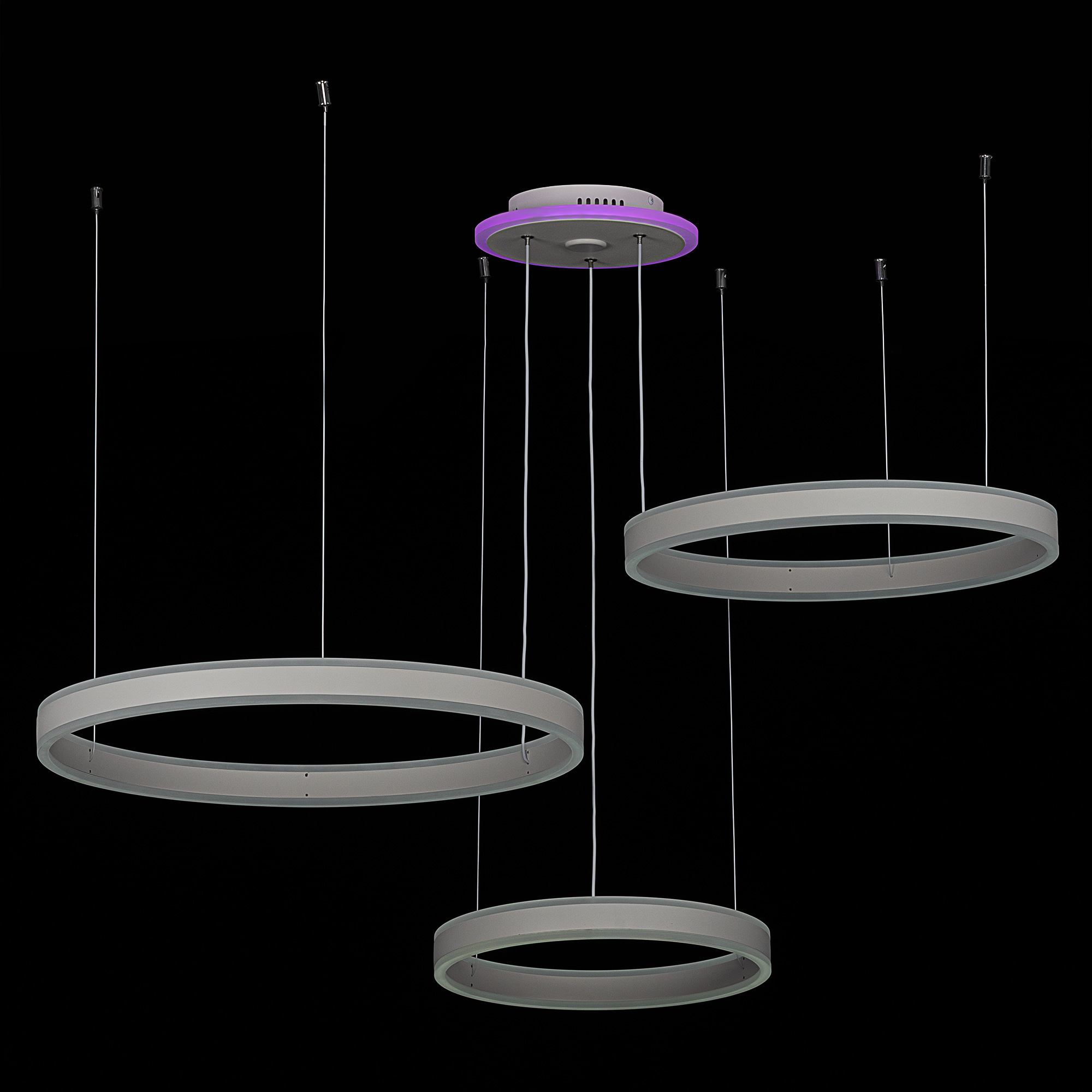 Citilux Дуэт Смарт CL719A700 RGB Умная подвесная люстра Белая арт. 88977