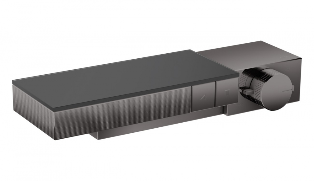 AXOR EDGE Термостат для 2 потребителей с алмазной огранкой, Polished Black Chrome арт. 38114