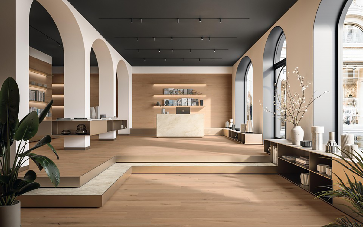 Log Bright Oak 120x278 - 6mm арт. 80341