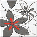 Aplauz flower czary centro 1 Декор 10x10 арт. 202580