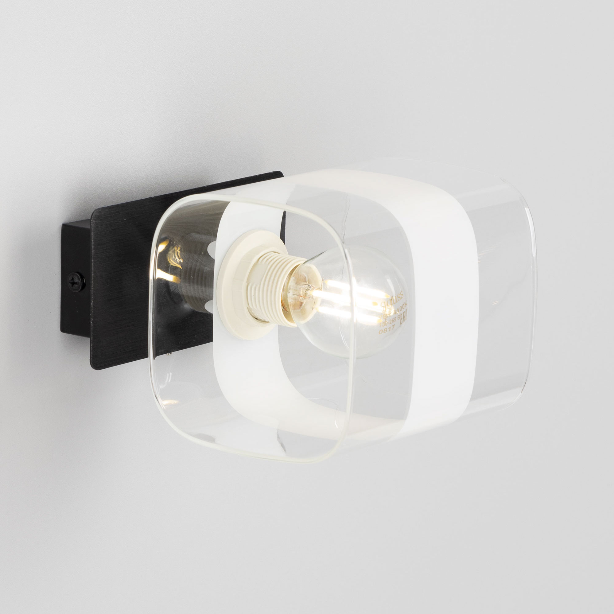 Citilux Вирта CL139312 Бра с выключателем Чёрное арт. 88892