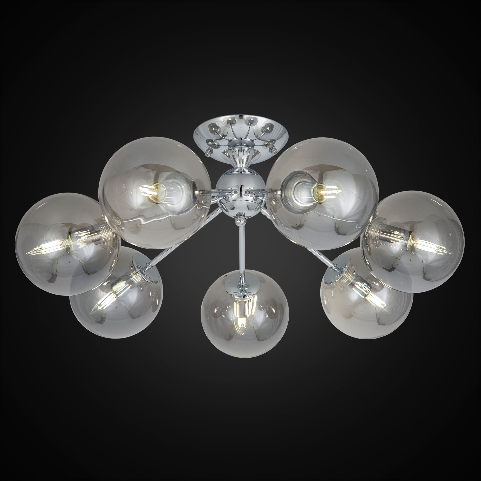 Citilux Томми CL102170 Люстра потолочная Хром арт. 88532