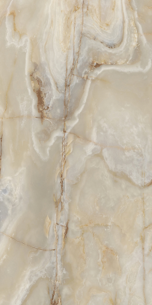 Керамогранит  ONYX&MORE GOLDEN ONYX GLO 6MM R 60x120 арт. 83950