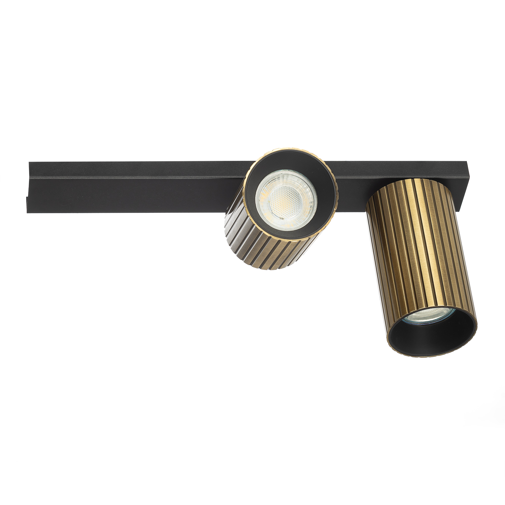 Citilux AXEL CL512523R Спот поворотный двойной Бронза Рифлёный арт. 89829