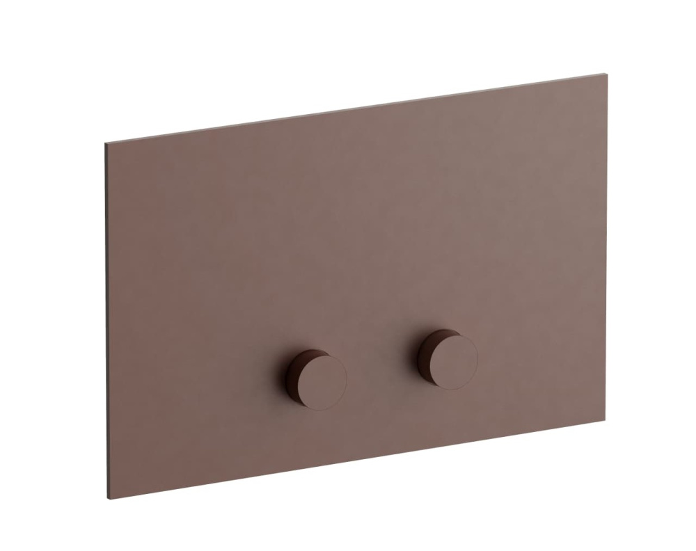 FANTINI Кнопка смыва нержавеющая сталь, сочетается с GEBERIT SIGMA8, SIGMA12, P9 Matt Copper PVD арт. 58998