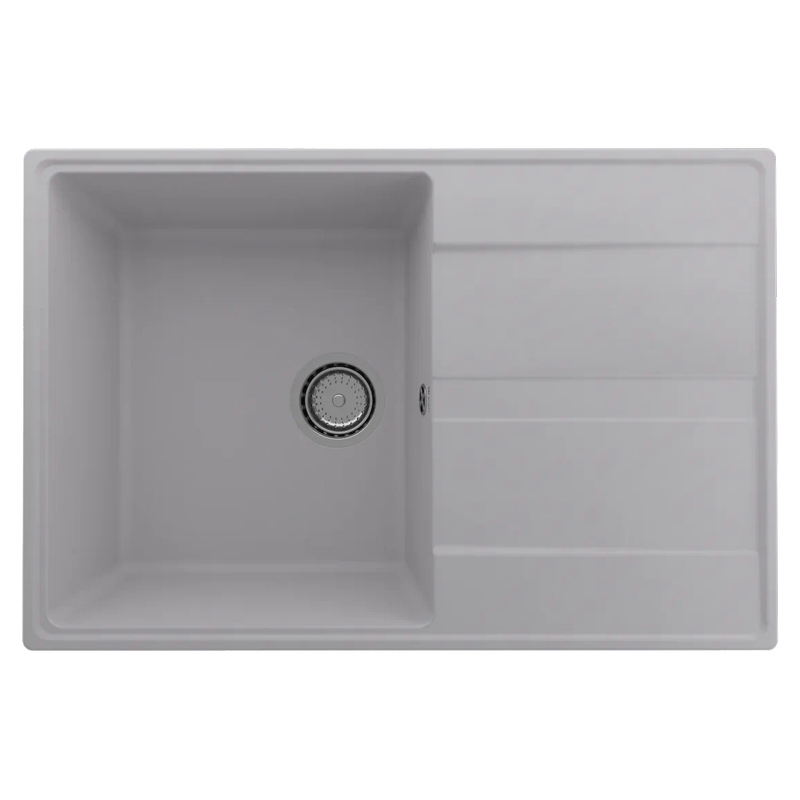 Кухонная мойка Ulgran Quartz Prima 750-04, платина арт. 184884