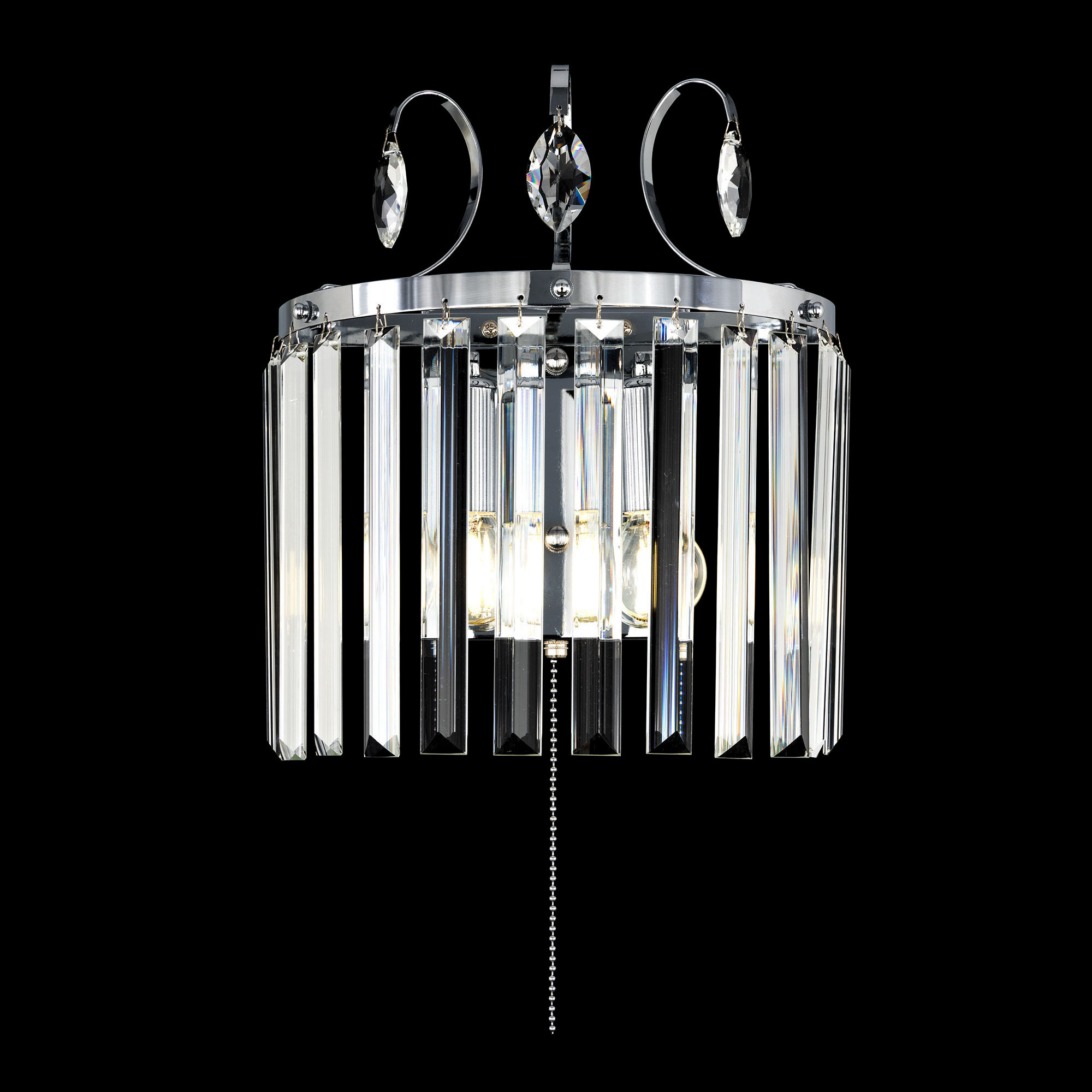 Citilux Инга CL335321 Бра хрустальное с выключателем Хром арт. 88933