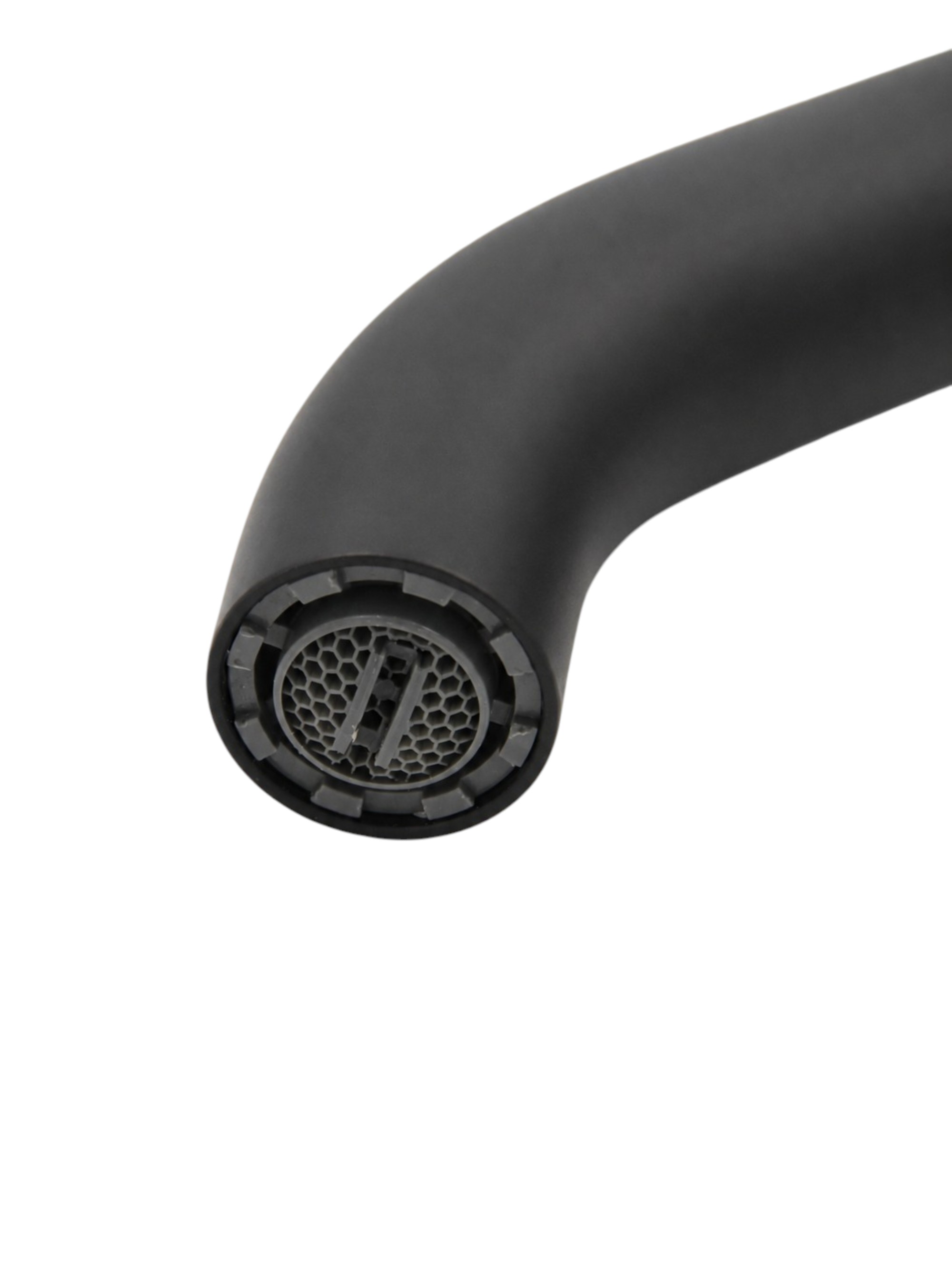 Высокий смеситель для раковины Fiore XENON 44NN5288, черный (с донным клапаном) арт. 162283