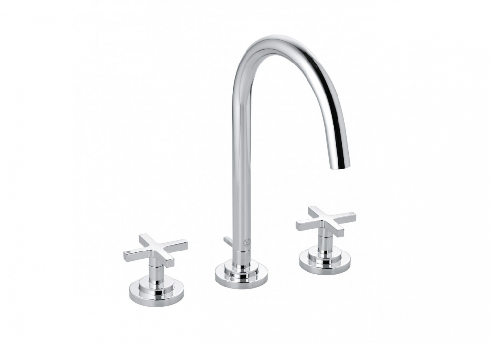 KLUDI NOVA FONTE Classic Смеситель для раковины на 3 отв., хром арт. 35016