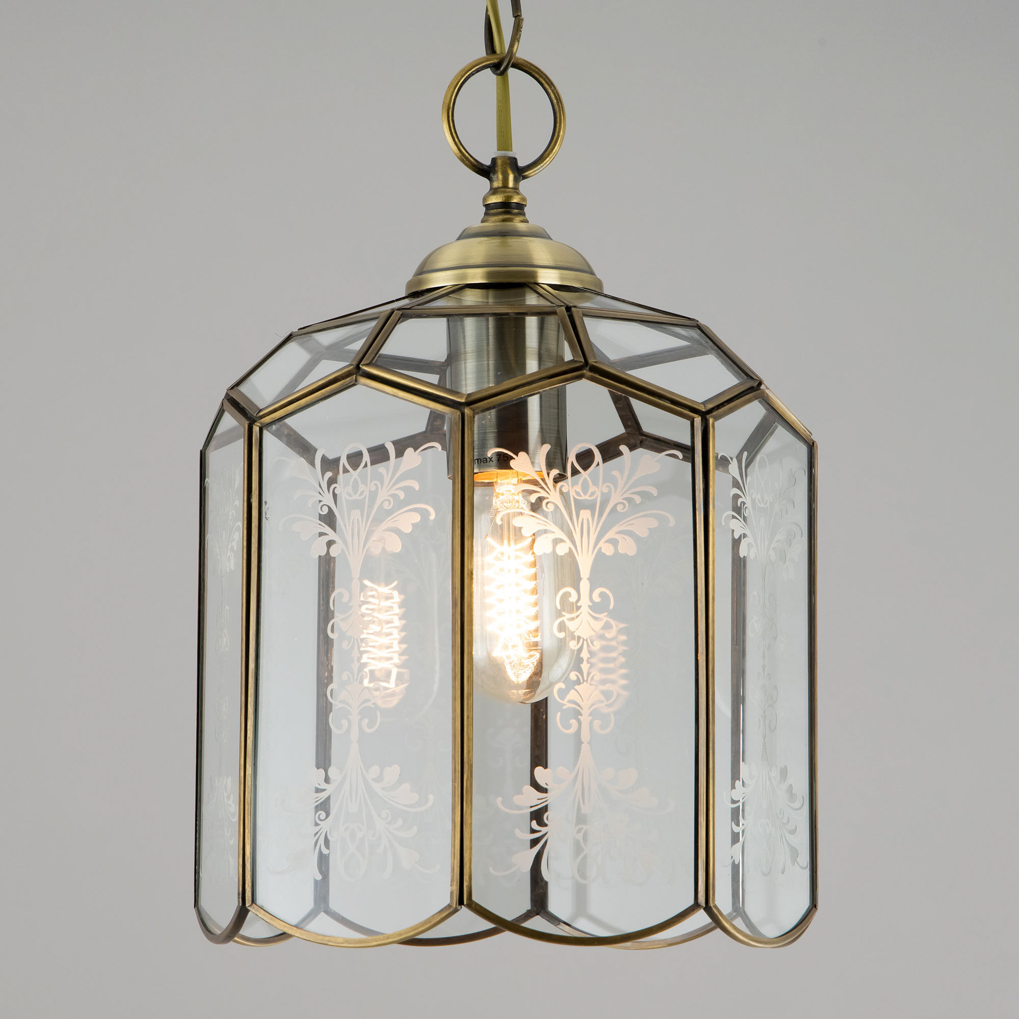 Citilux Витра-2 CL442210 Подвесной светильник витражный Бронза арт. 88272