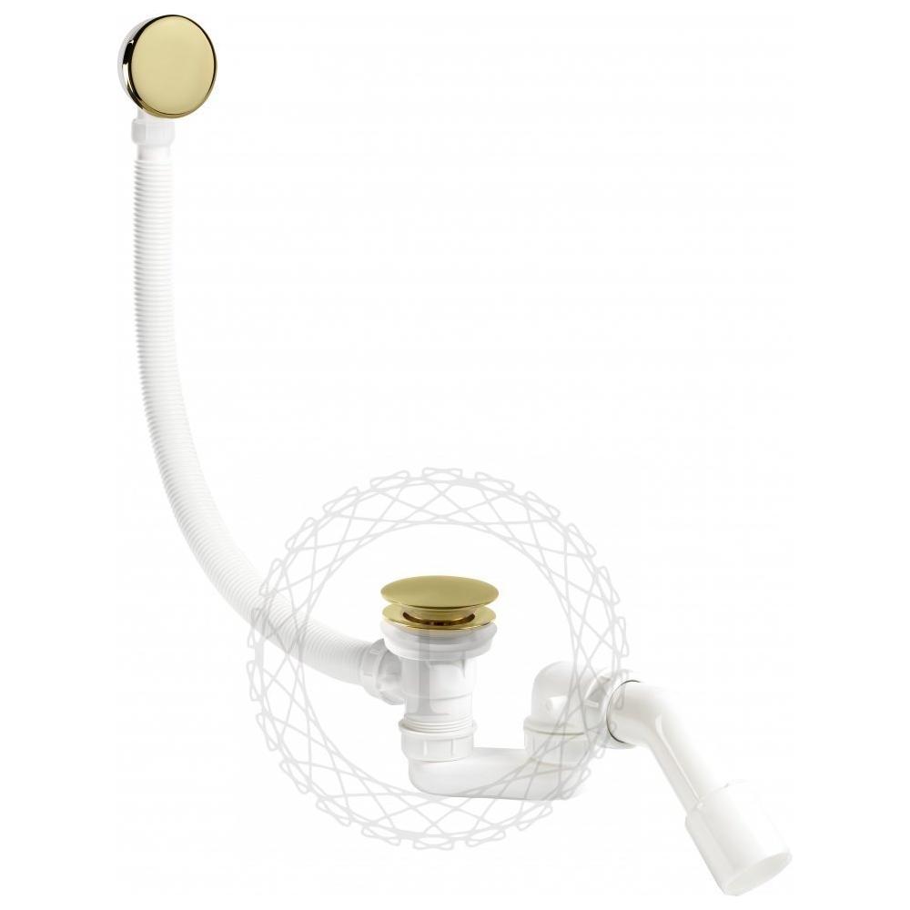 Слив-перелив (автомат, 90 см.) FILARETE FL90GO, золото арт. 187419