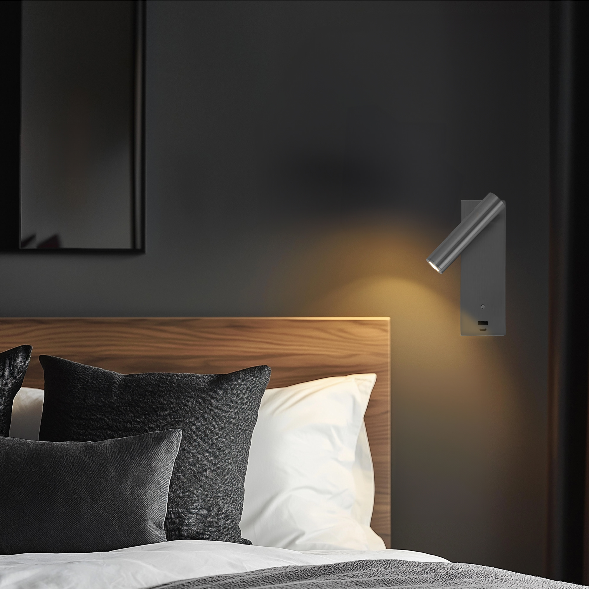 Citilux Декарт CL704432 LED USB Светильник с выключателем Матовый Хром арт. 89374