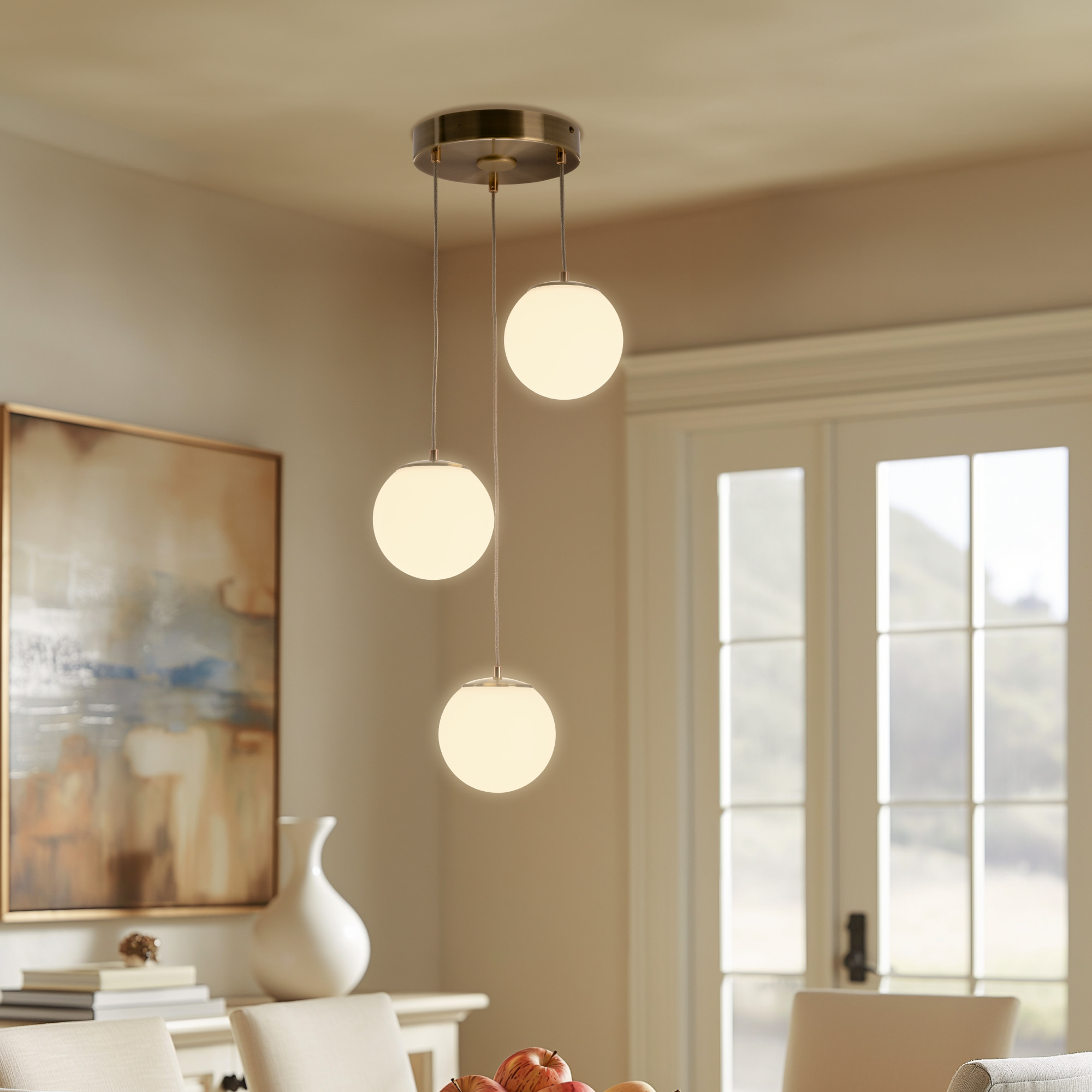 Citilux Адам Смарт CL228A033 RGB LED Умная каскадная люстра Бронза арт. 89391