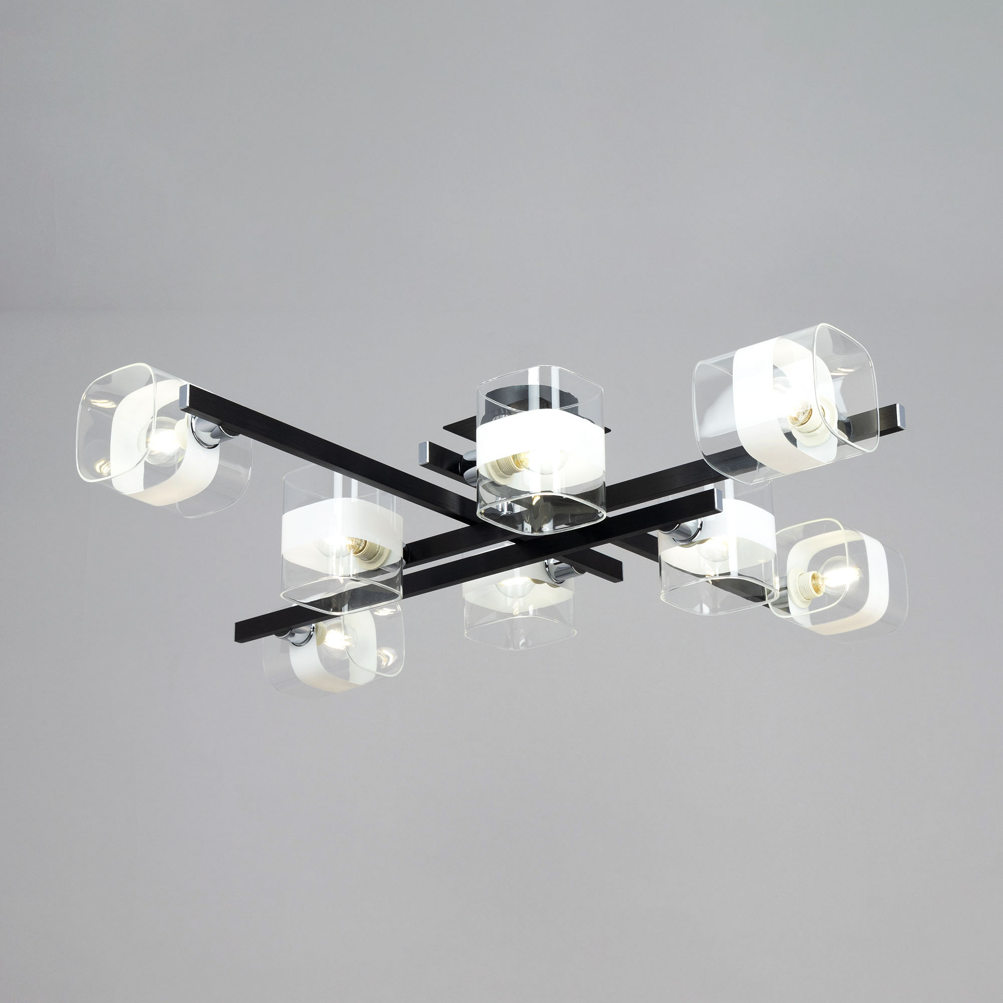 Citilux Вирта CL139282 Люстра потолочная Чёрная арт. 88871