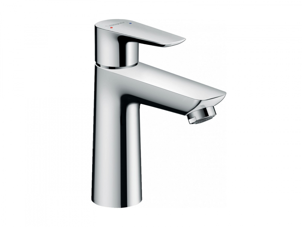 HANSGROHE Talis E Смеситель для раковины 110, однорычажный, со сливным гарнитуром, хром арт. 35225