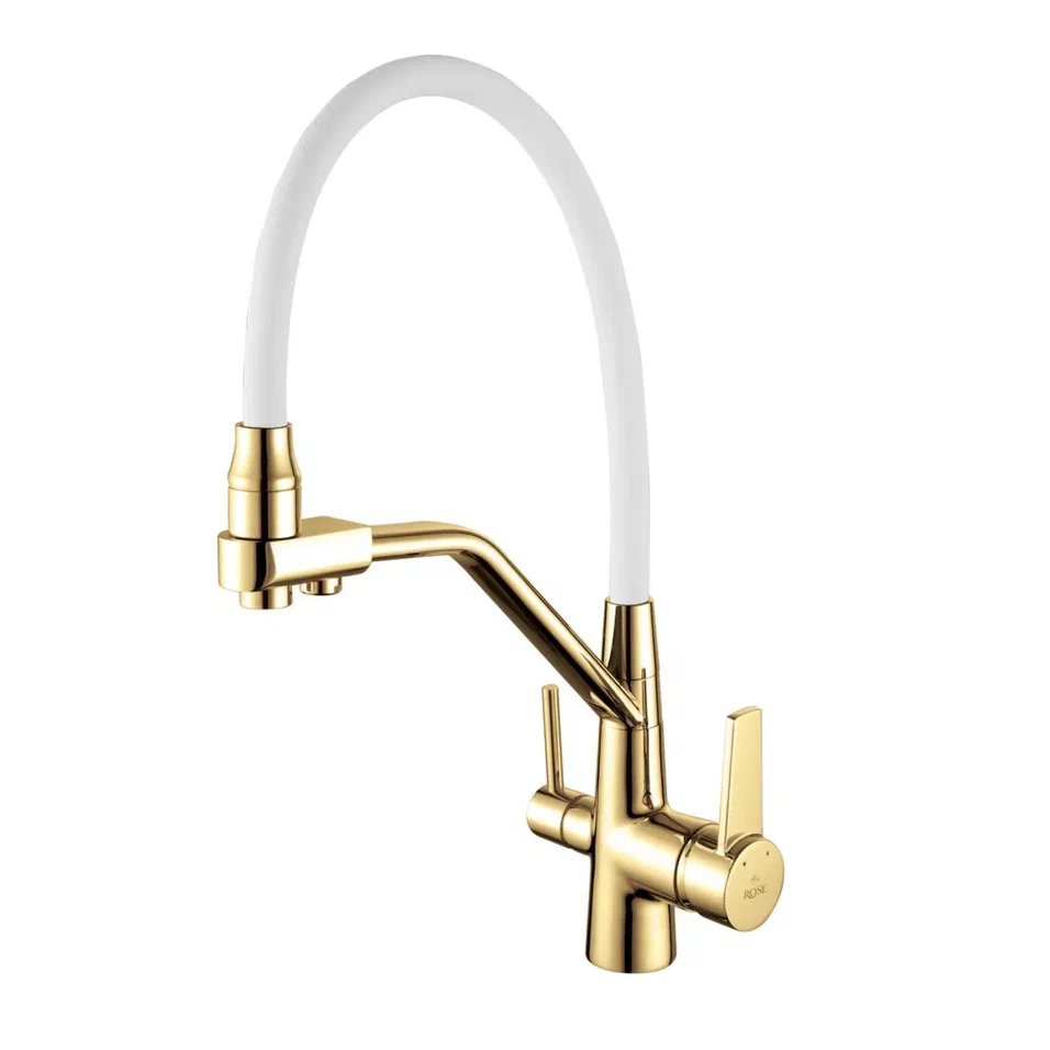 Смеситель для кухни Rose R558E, золото арт. 169638
