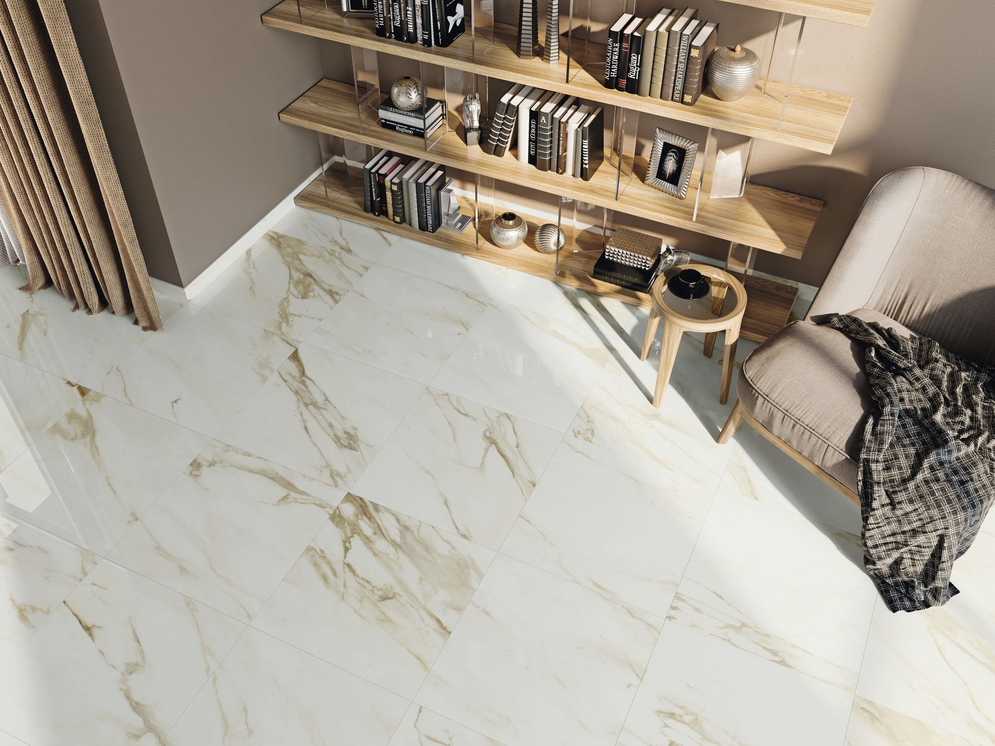 Плитка Baldocer Adaggio Gold Pulido 60x60 (1,08 кв.м.) арт. 52742