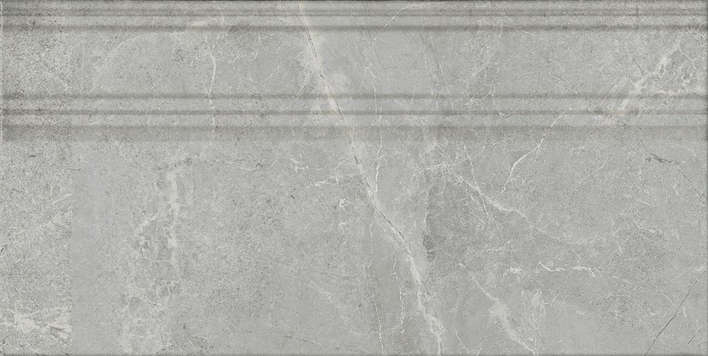 FME026R Плинтус Риальто дымчатый глянцевый обрезной 20x40x1,6 арт. 119522