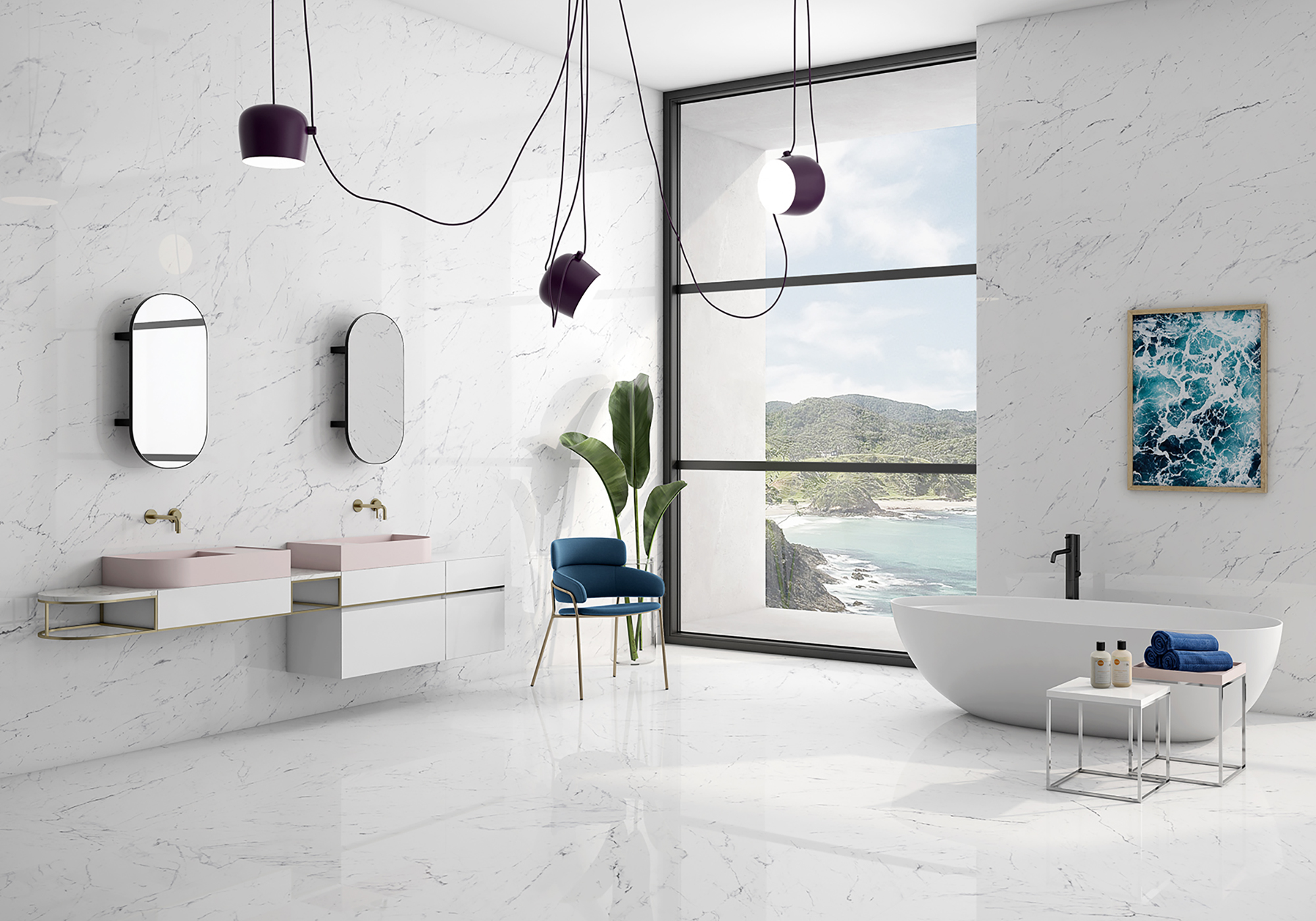 Плитка Geotiles Toscana Blanco 60x60 Leviglass (1,44 кв.м.) арт. 53172
