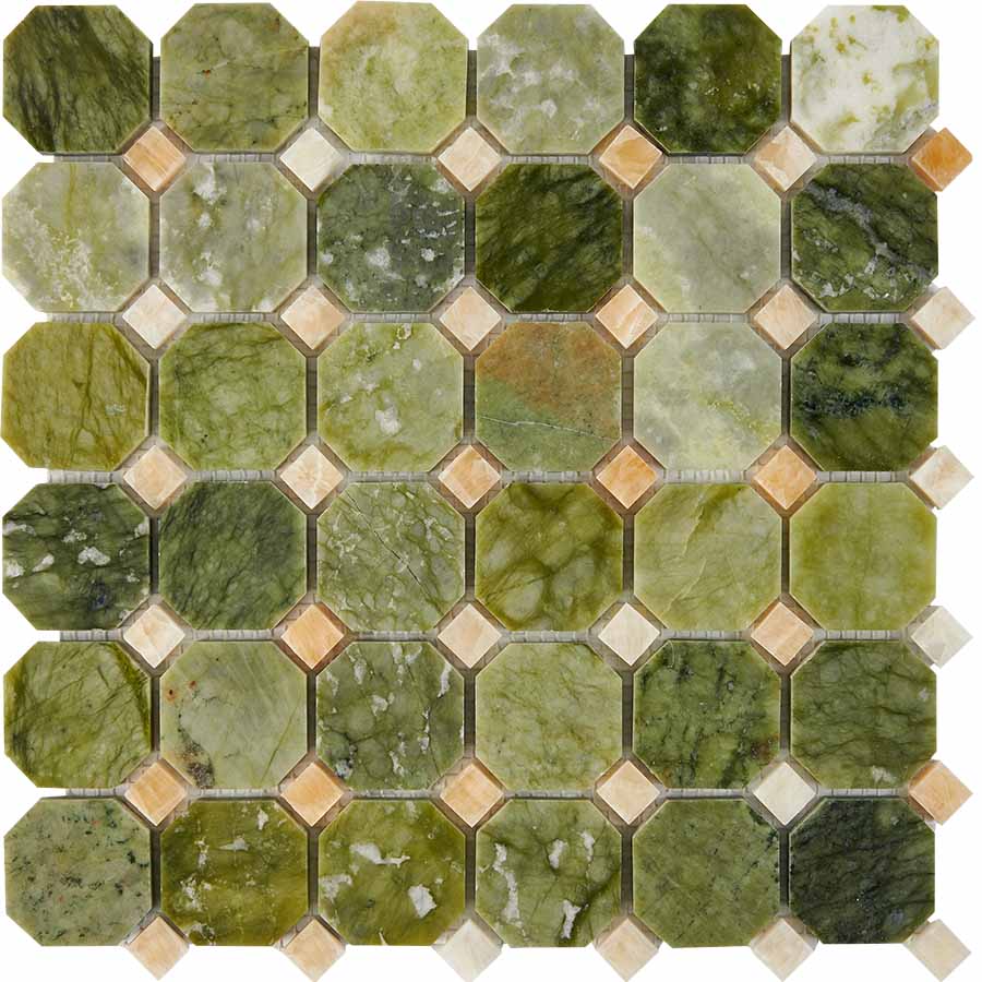 PIX 211 Dondong, Honey onyx, чип 48x48 мм, сетка 305х305x8 мм, Полированная арт. 73747