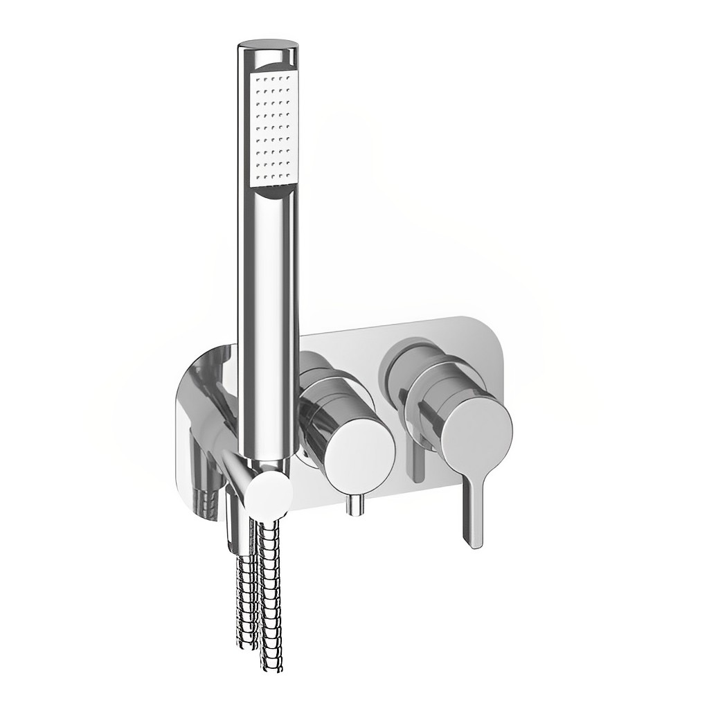 Смеситель для душа встраиваемый Webert Coral CO860512015, хром арт. 165693