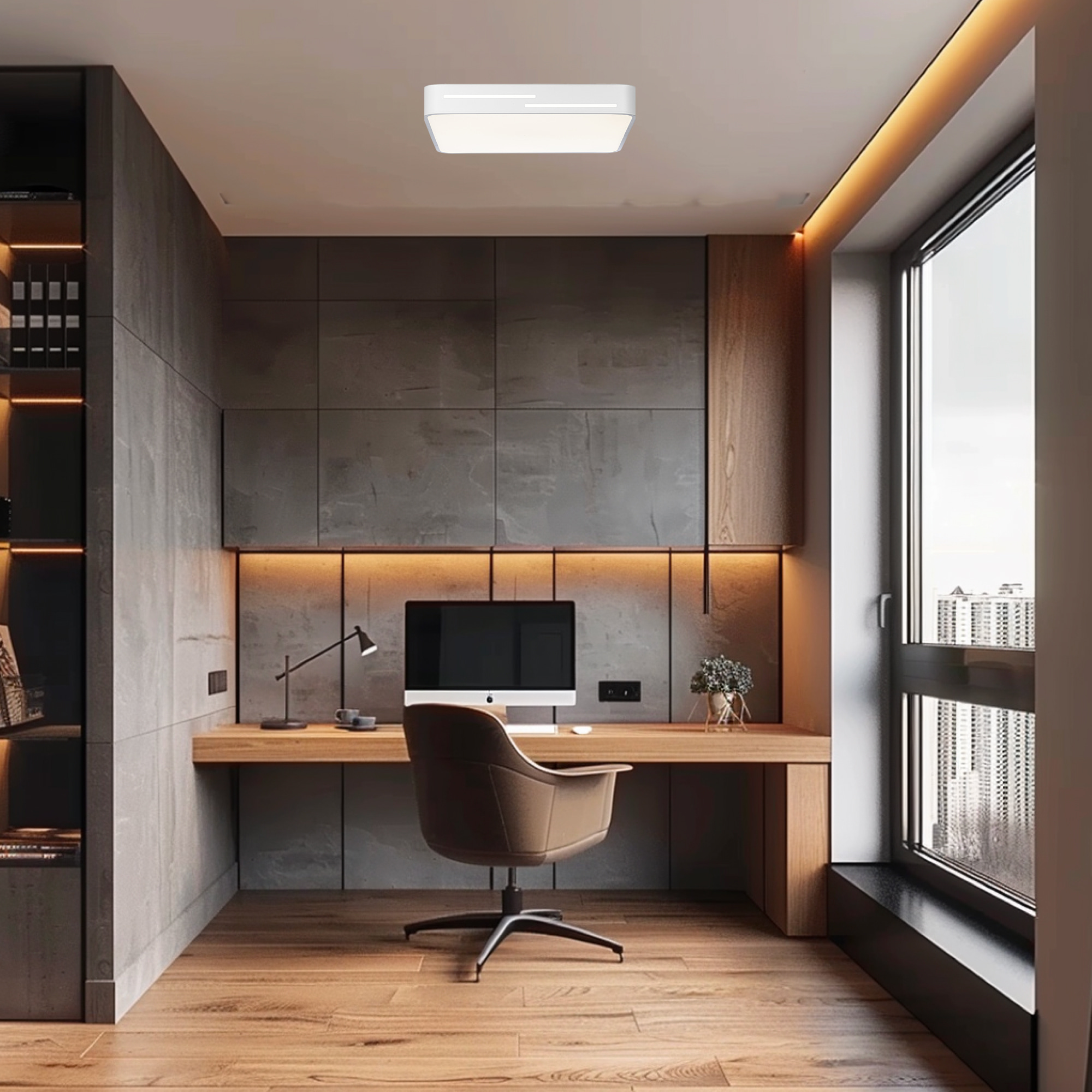 Citilux Купер Лайн CL724K70GL0 LED RGB Светильник с пультом Белый арт. 89173
