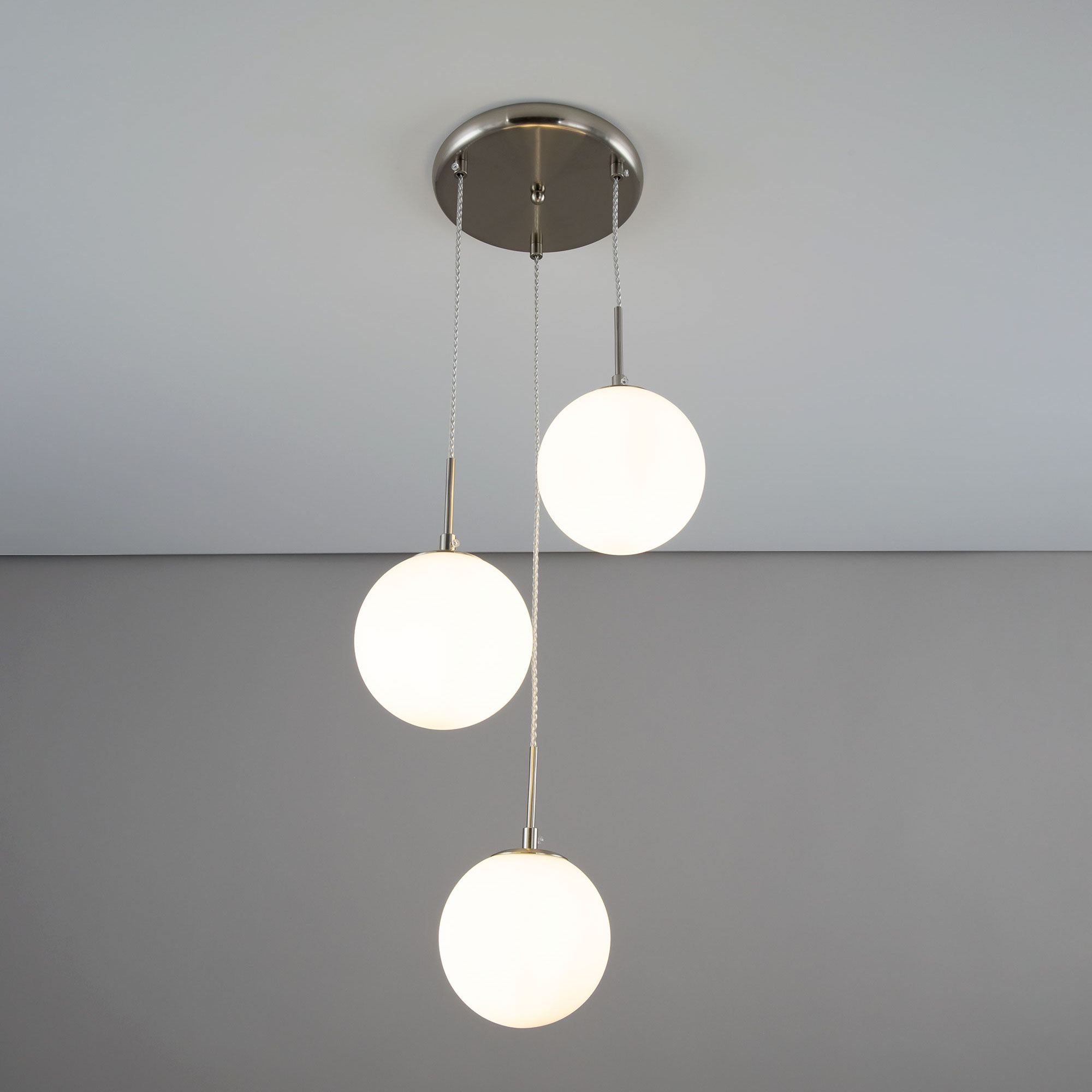 Citilux Томми CL102034 Подвесной светильник Матовый Хром арт. 88753