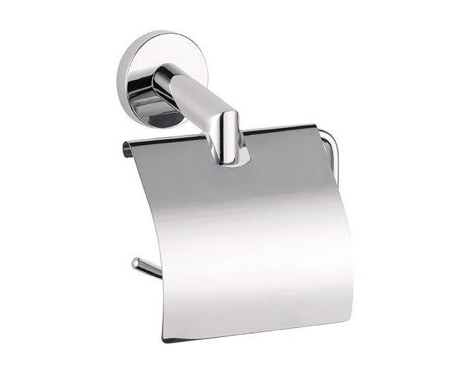 REMER GUEST Держатель туалетной бумаги с крышкой, CR chrome арт. 30924