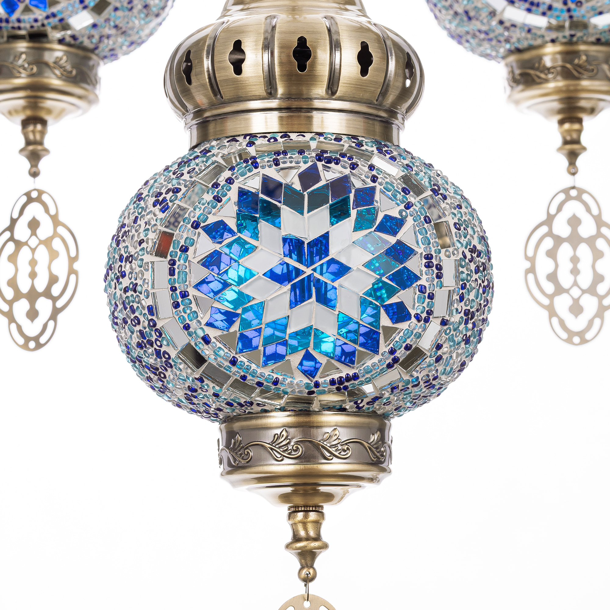Citilux Каир CL419166 Люстра подвесная Мозаика Синяя арт. 89511