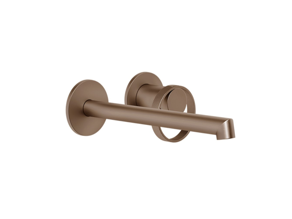 GESSI ANELLO Внешняя часть смесителя для раковиныиз стены, без ДК, 708 Copper Brushed PVD арт. 122794