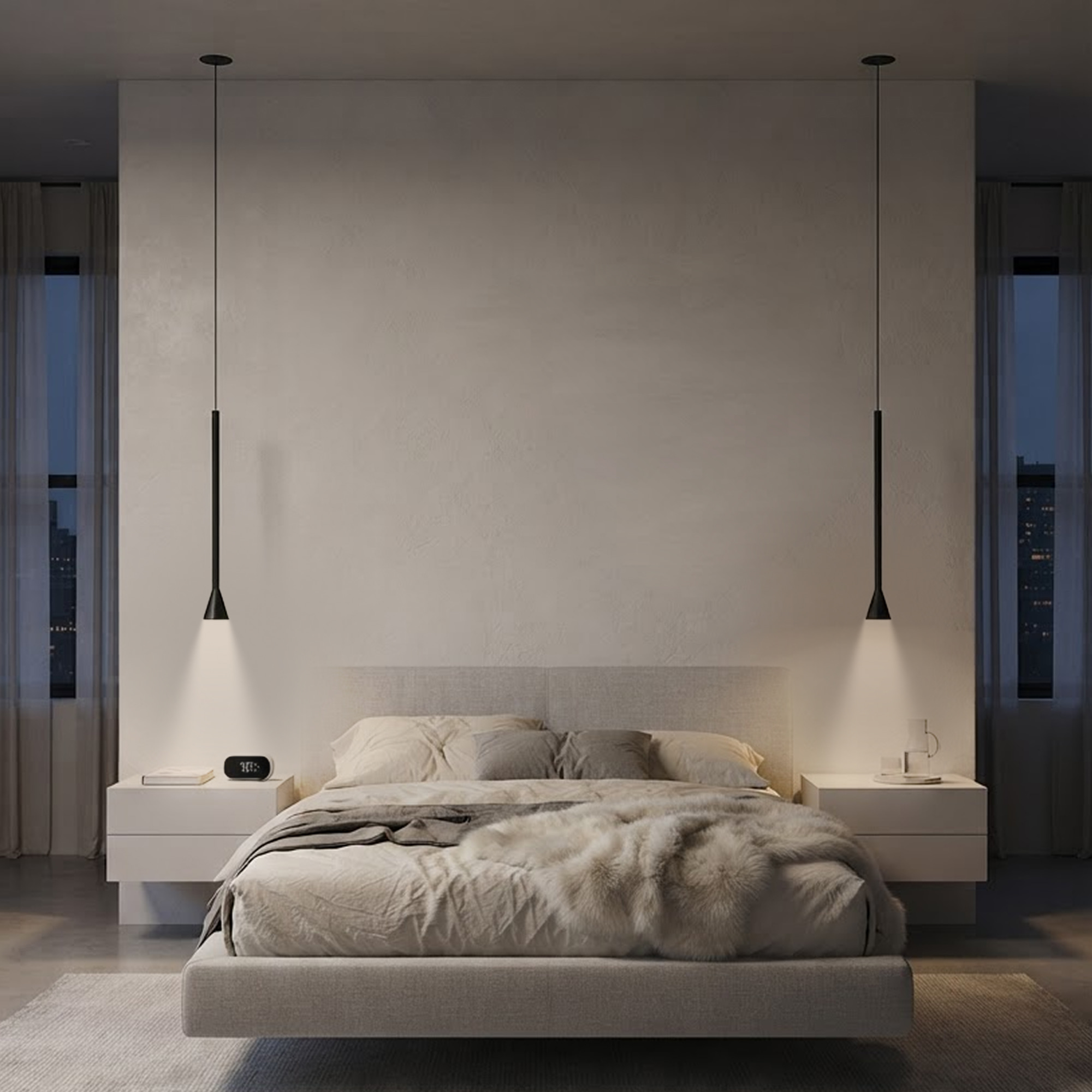Citilux DUZA CL51711_BD Подвесной встраиваемый светильник Чёрный арт. 209870