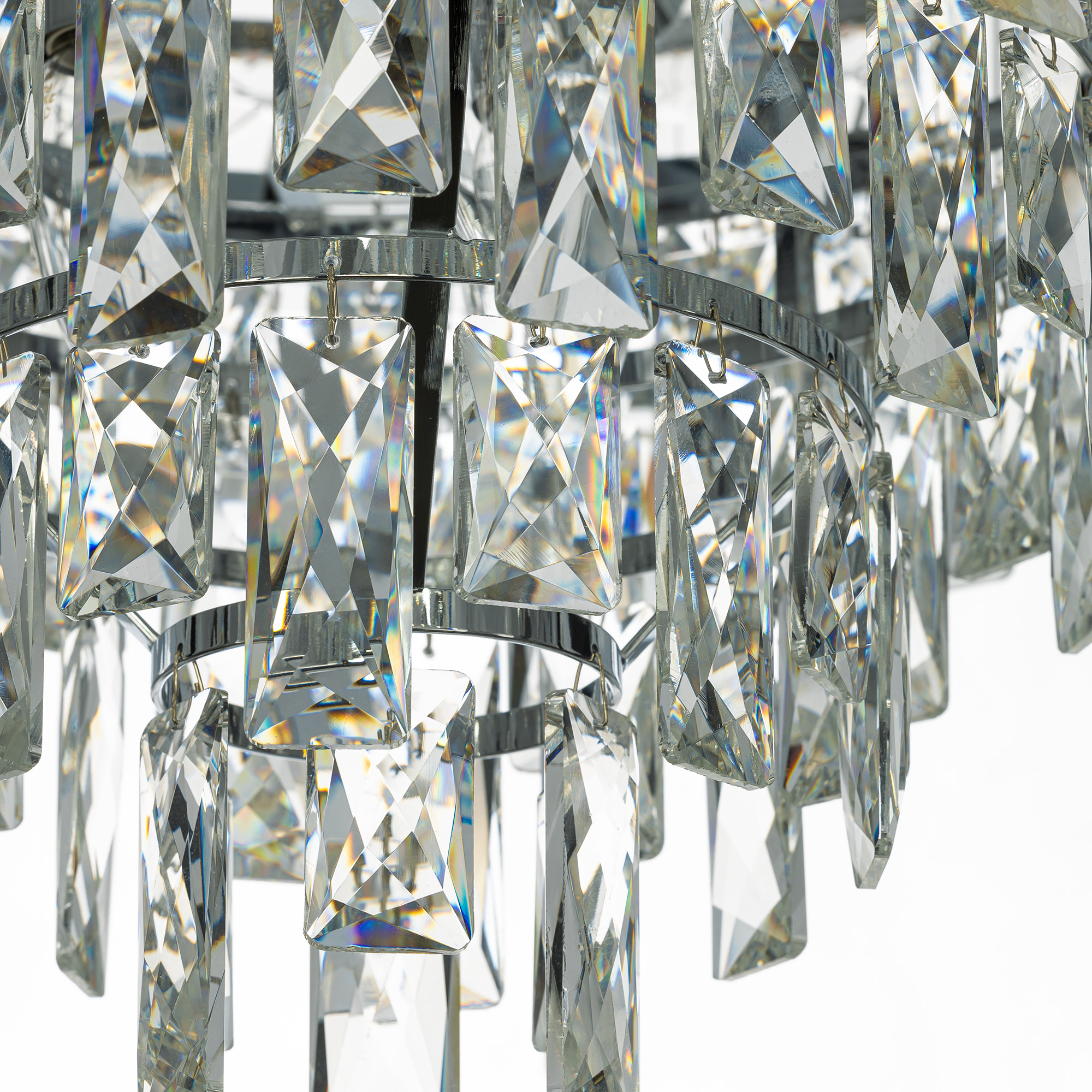 Citilux SAGRADA CL317261 Люстра хрустальная подвесная Хром арт. 89467