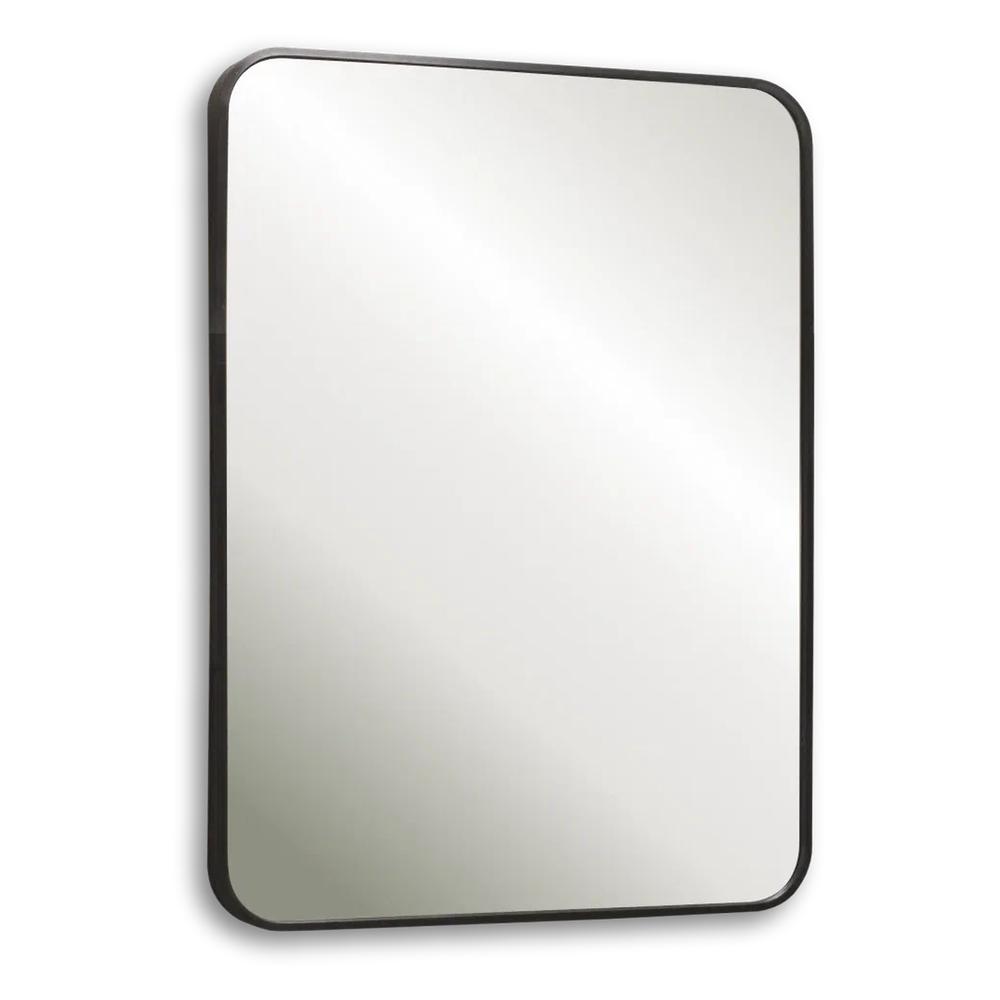 Зеркало Silver Mirrors Brava 600х800 (алюм. профиль, цвет черный, гор/вер.) арт. 179097