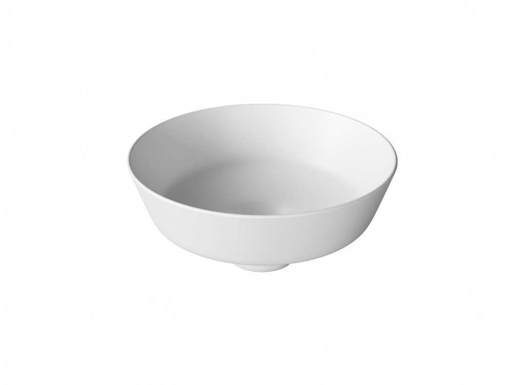 ALICE EQUILIBRIUM Раковина накладная, Ø40xH17,5 см, белый арт. 36853