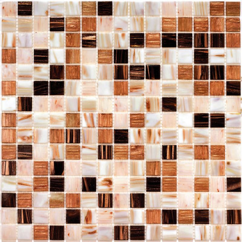 Плитка декоративная стеклянная STEP-1/Шаг-1 4*20*20 327*327 арт. 90646