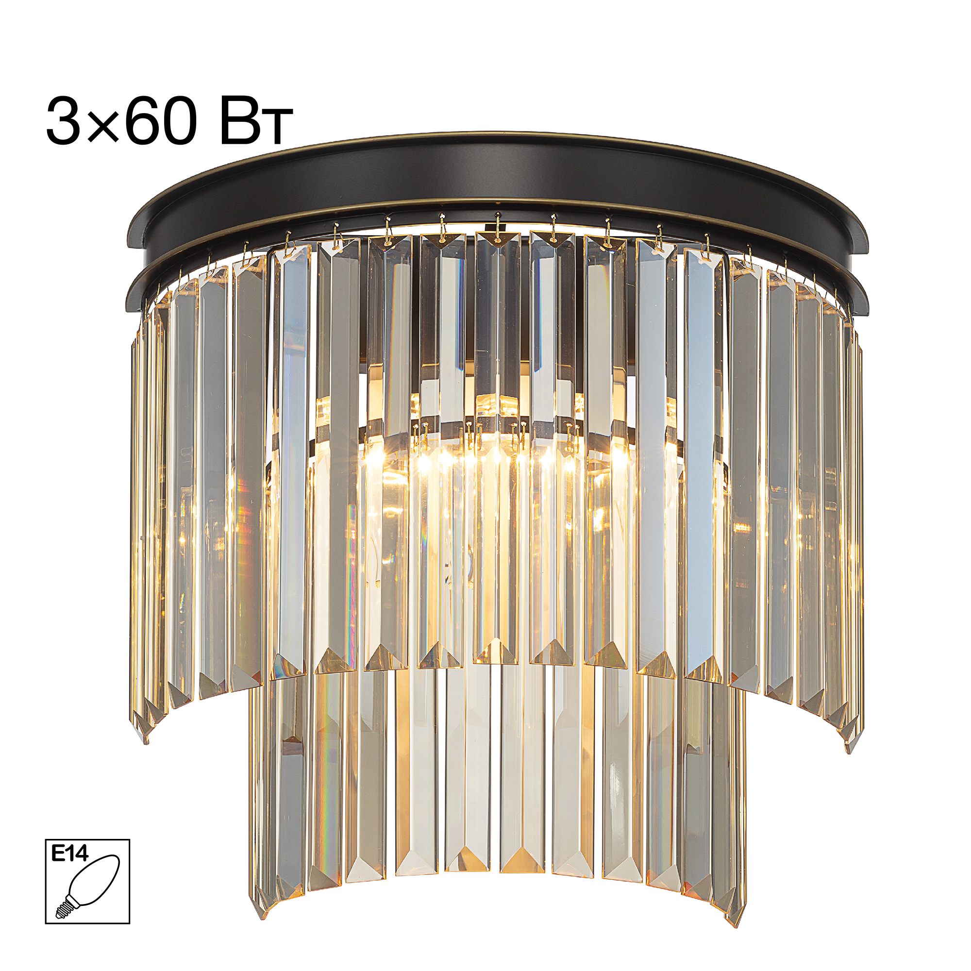 Citilux Мартин CL332322 Бра хрустальное Шампань арт. 88698
