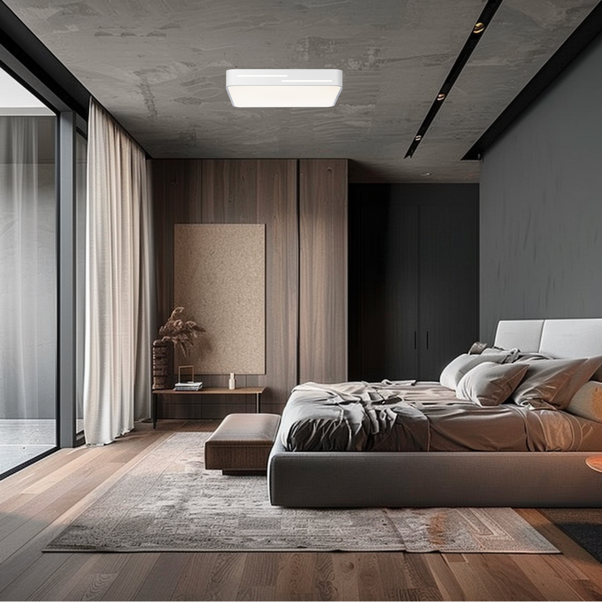 Citilux Купер Лайн CL724K70GL0 LED RGB Светильник с пультом Белый арт. 89173