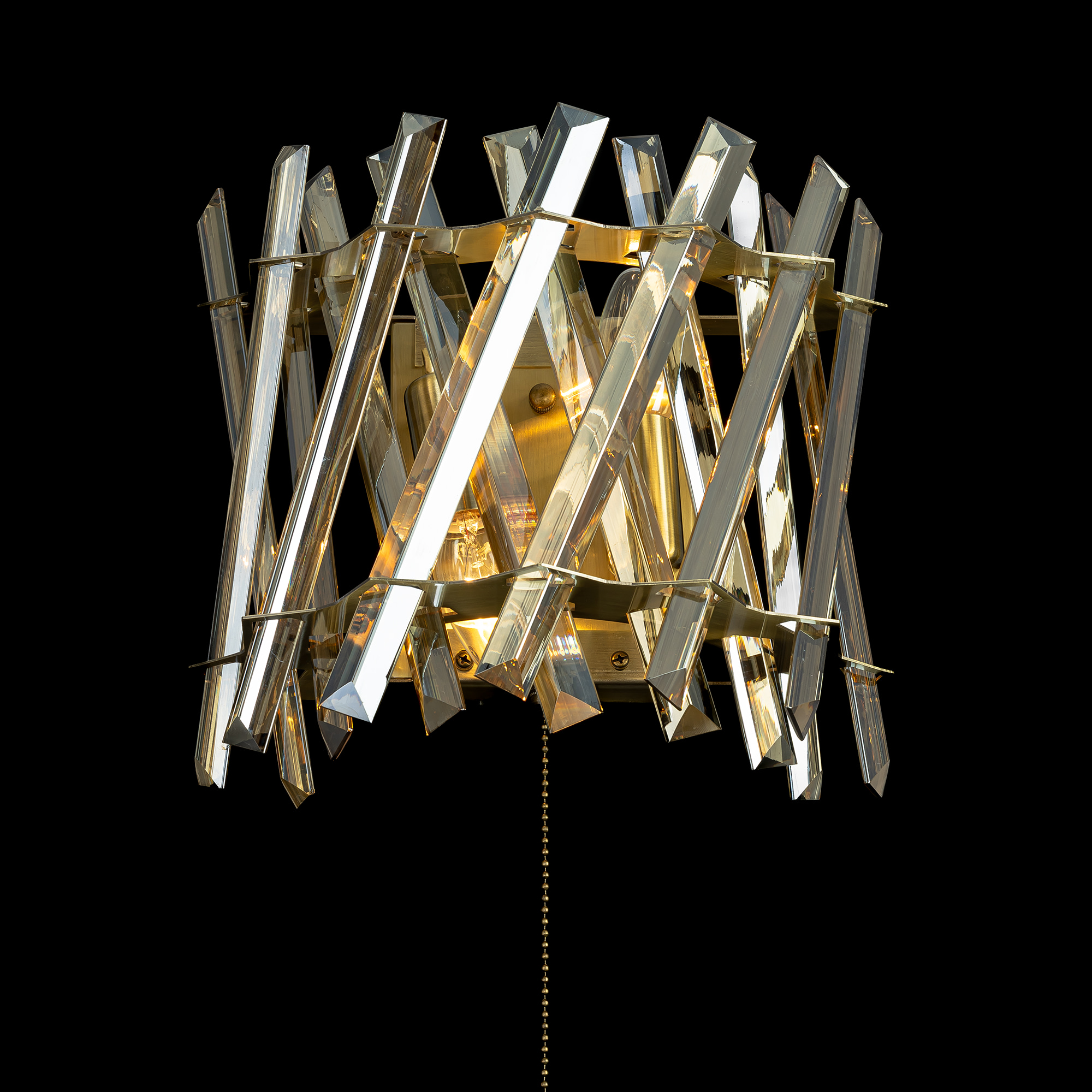 Citilux Ингвар CL334423 Бра хрустальное с выключателем Бронза арт. 88903