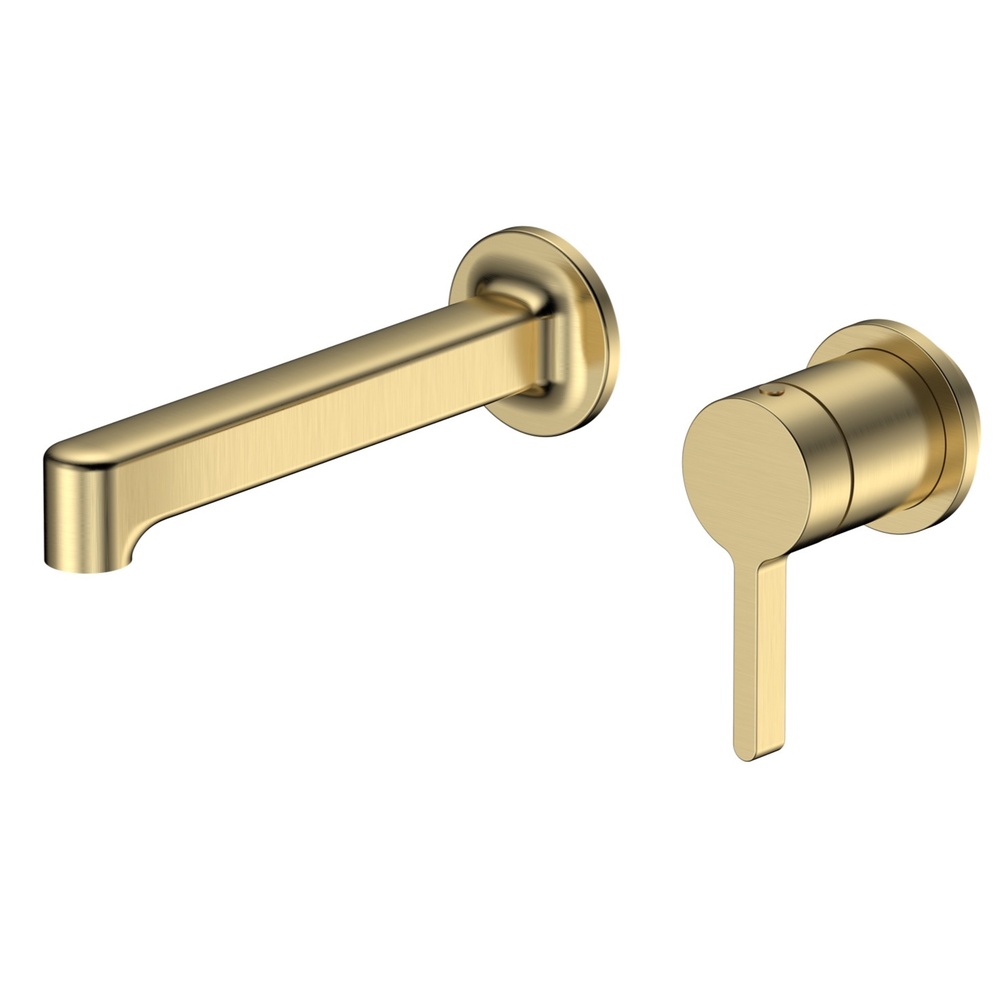 Смеситель для раковины настенный ESKO Sochi Gold SC28G, золотой сатин арт. 164069